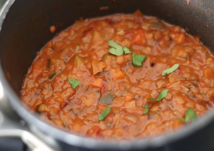 Steps to Prepare Favorite Vegan ragu with lentils sauce base 🌿