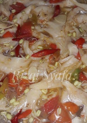 Foto resep Oseng jamur + Toge
