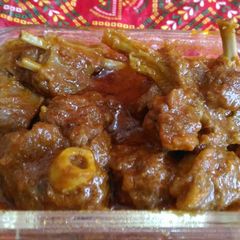 A picture of Mutton masala.
