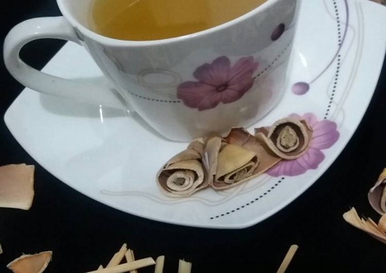 Simple Way to Make Super Quick Homemade Lemon grass tea 🍋☕ (herbal tea)