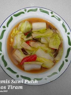 Foto resep Tumis Sawi Putih Saos Tiram