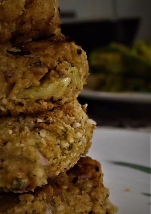 Una foto de Hamburguesas de atún (receta rápida y sana)