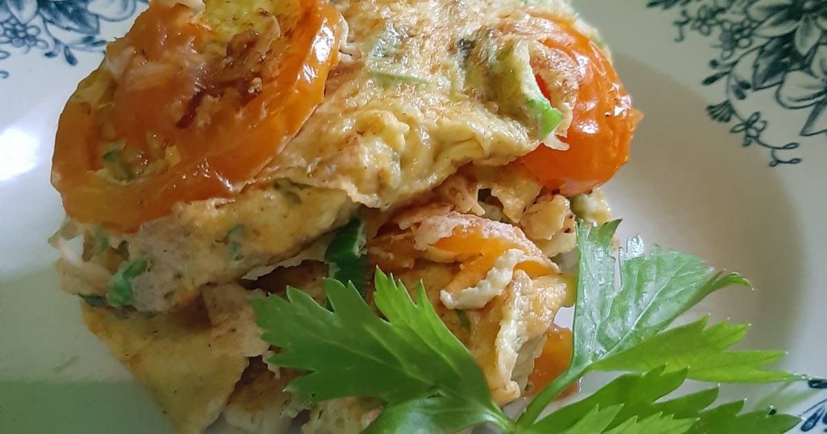 Resep Menu Sarapan Telur Tomat Simpel oleh Diah Surya Resep Menu Sarapan Telur Tomat Simpel oleh Diah Surya