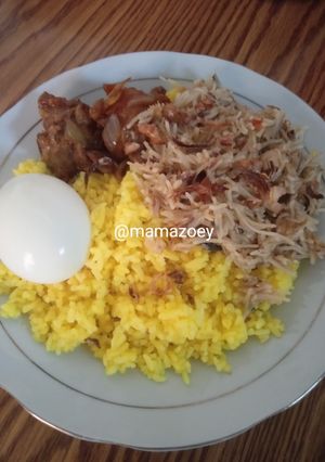 Foto resep Nasi kuning gorontalo