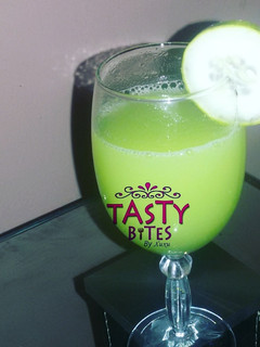 A picture of Cucumber mint juice.