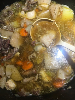 A picture of Soup stock.