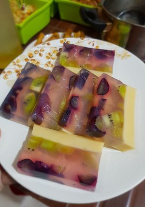 Foto resep Puding buah