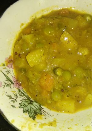 A picture of Vegetables Sagu.