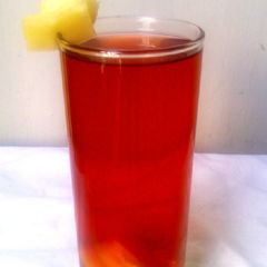 A picture of Pineapple Thyme Iced Tea.