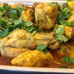 A picture of Gulai Ayam - Indonesian Chicken Curry.