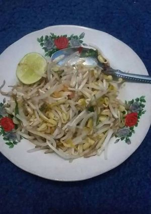 Foto resep Sambel toge mentah