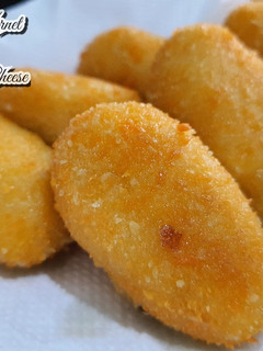 Foto resep Kroket Kornet with Mozarella Cheese