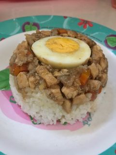 Foto resep Nasi Tim Ayam
