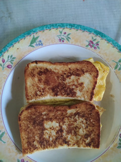 Foto resep Roti bakar lipat mudah (ala sandwich)