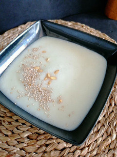 Una foto de Sopa de melón