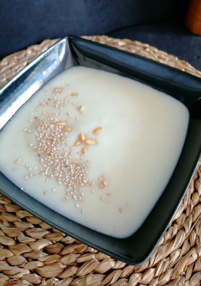 Una foto de Sopa de melón