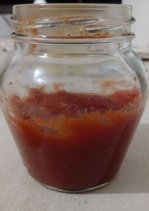 Una foto de Ketchup casero