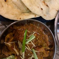 A picture of Mutton karhai (dhaba style).