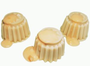 Una foto de Gelatina de yogurt sabor durazno