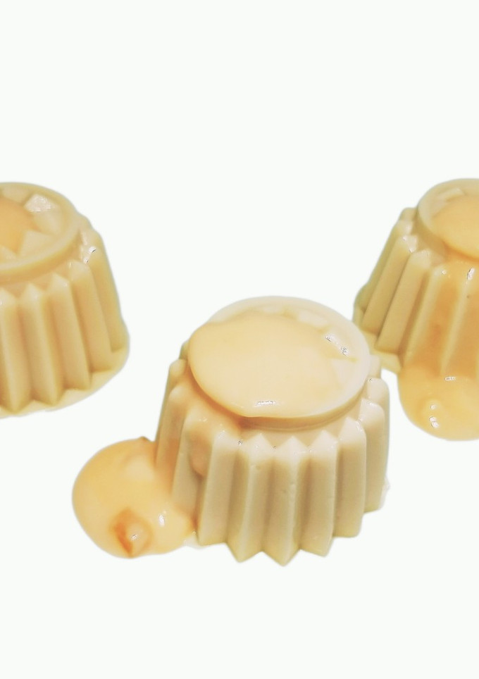 Una foto de Gelatina de yogurt sabor durazno