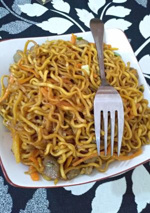 Foto resep Mie telor baso
