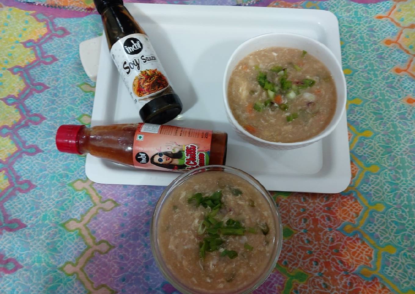 Egg and Vegetable Soup