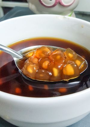 Hình của món Cách làm Trân châu hoàng kim.