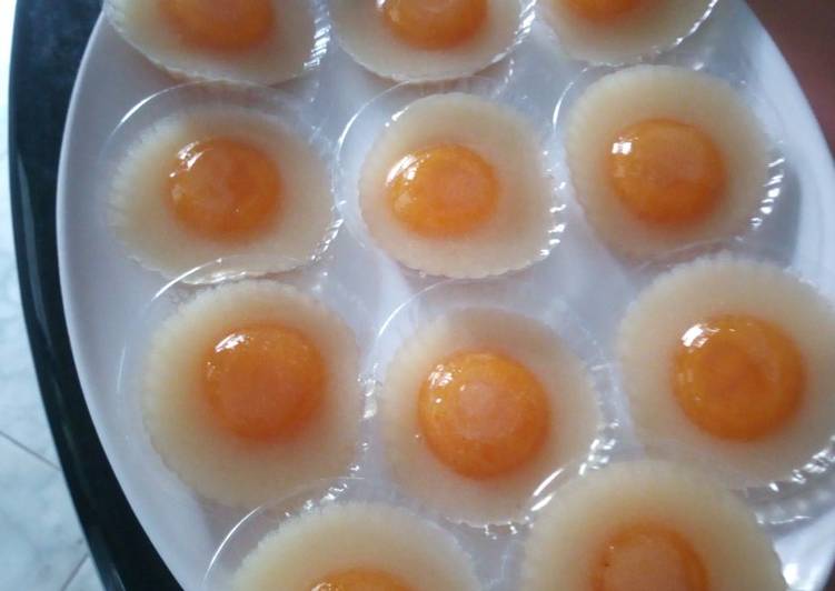 Puding telur ceplok