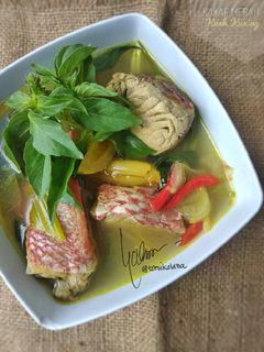 Foto resep Kakap Merah Kuah Kuning