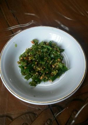 Foto resep Sambal Ijo Sederhana Temennya Soto