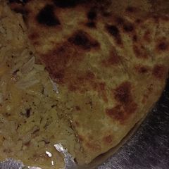 A picture of Rice Parantha.