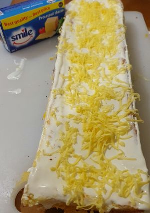 Foto resep Lemon Cake Toping cream cheese and cheese