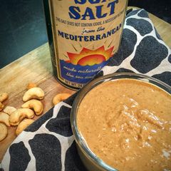 A picture of Coconut Cashew Butter...because peanut butter gets boring.
