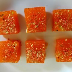 Karachi Halwa A picture of Karachi Halwa.