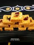 Besan Barfi - Indian Traditional Classic Diwali Dessert