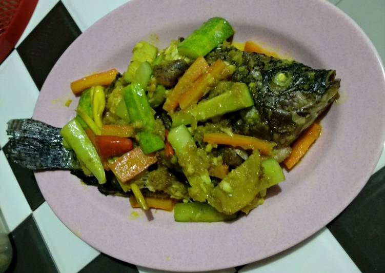 Bahan-bahan Ikan acar kuning yang enak dan Mudah Dibuat