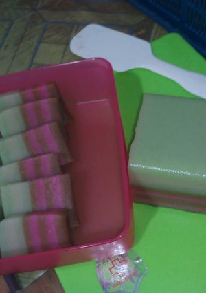 Foto resep lapis terigu dan kanji