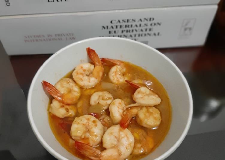 Udang Mentega Saus Tiram