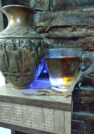 عکسی از دستور چایی دارچین