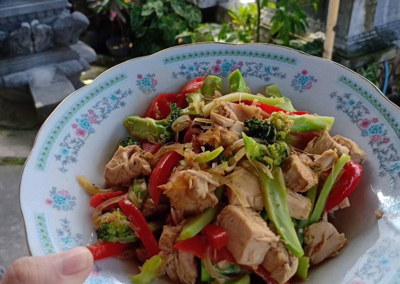 Tumis Ayam Brokoli