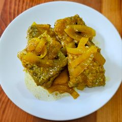 A picture of JJ’s Pickled Fish.