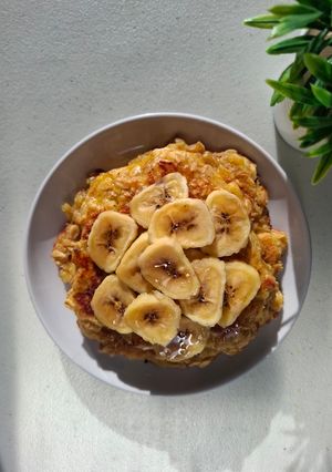 Foto resep Pisang Oat Madu. Satset 10 Menit Jadi