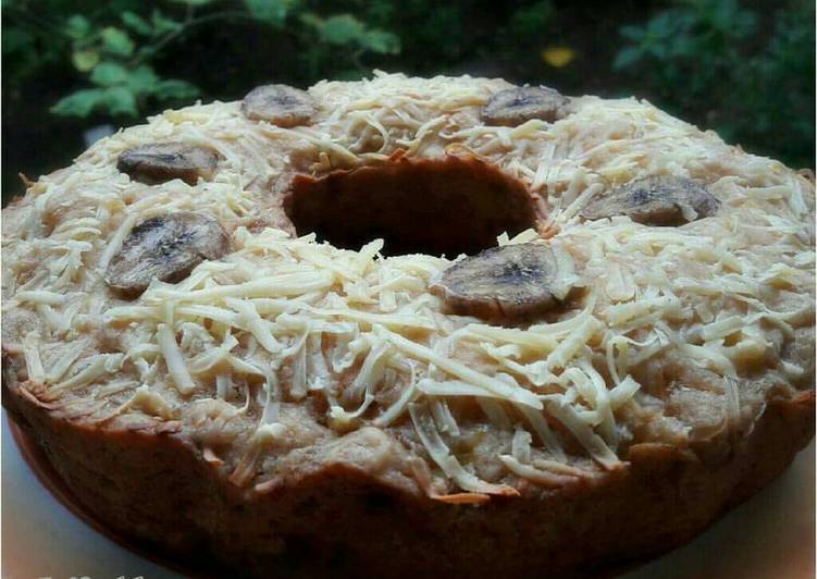 Eggless banana cake yummiii