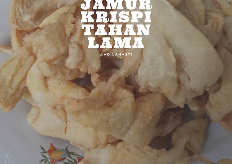Jamur Krispy Tahan Lama