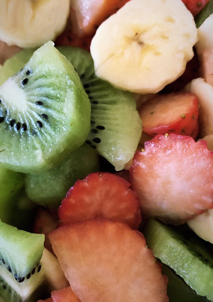 Una foto de Ensalada de fresas