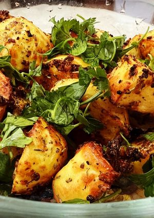A picture of Air Fryer Potatoes.
