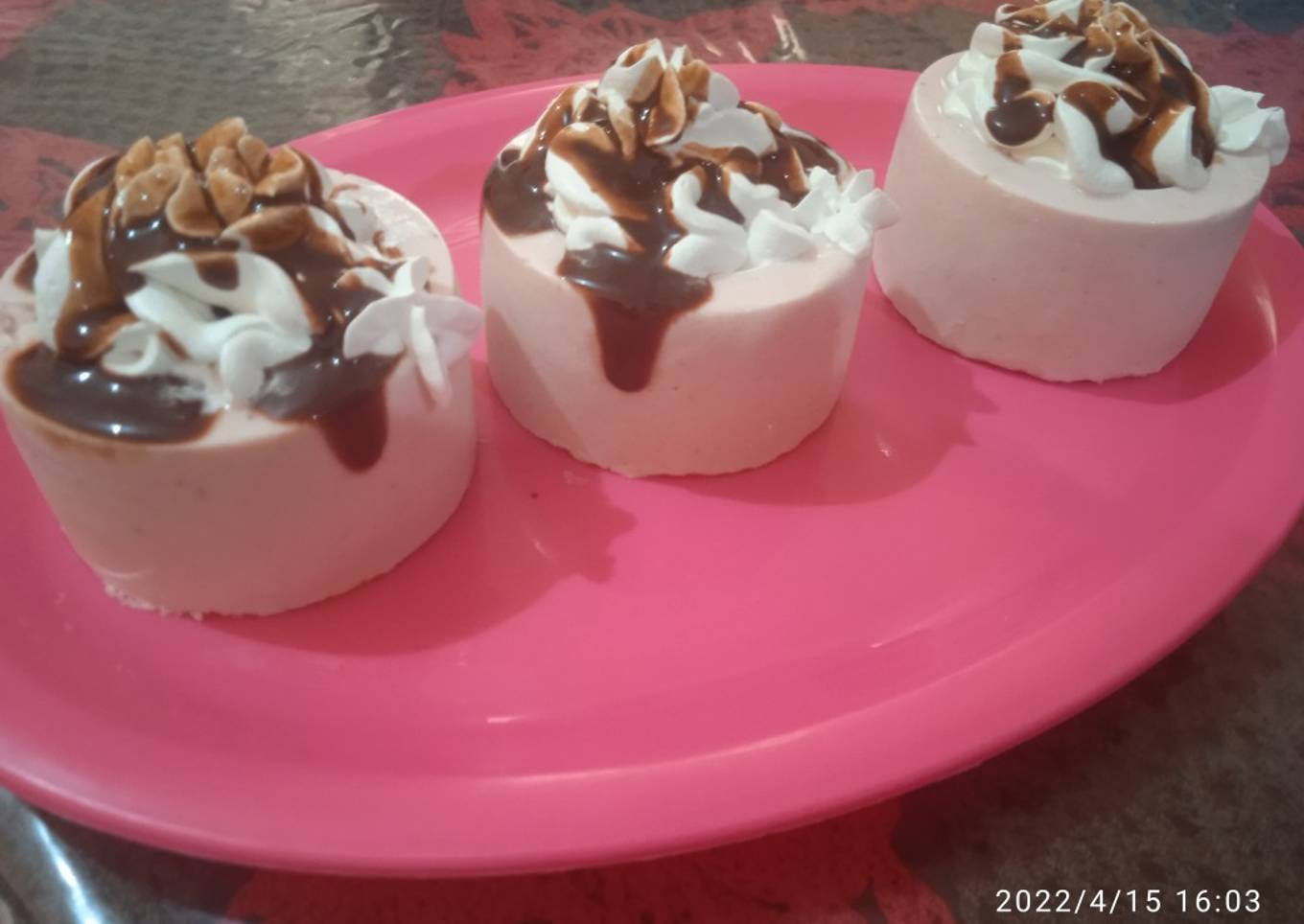 Gelatinas de yogurth rellenas
