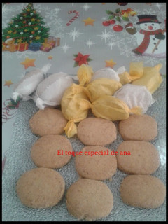 Una foto de Mantecados de almendras