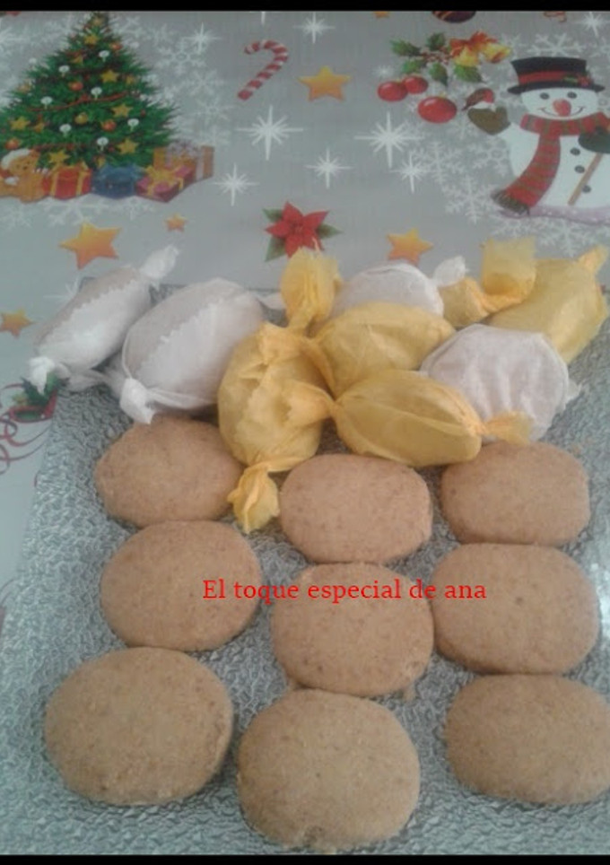 Una foto de Mantecados de almendras