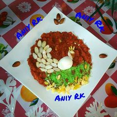 A picture of Gajar ka halwa.